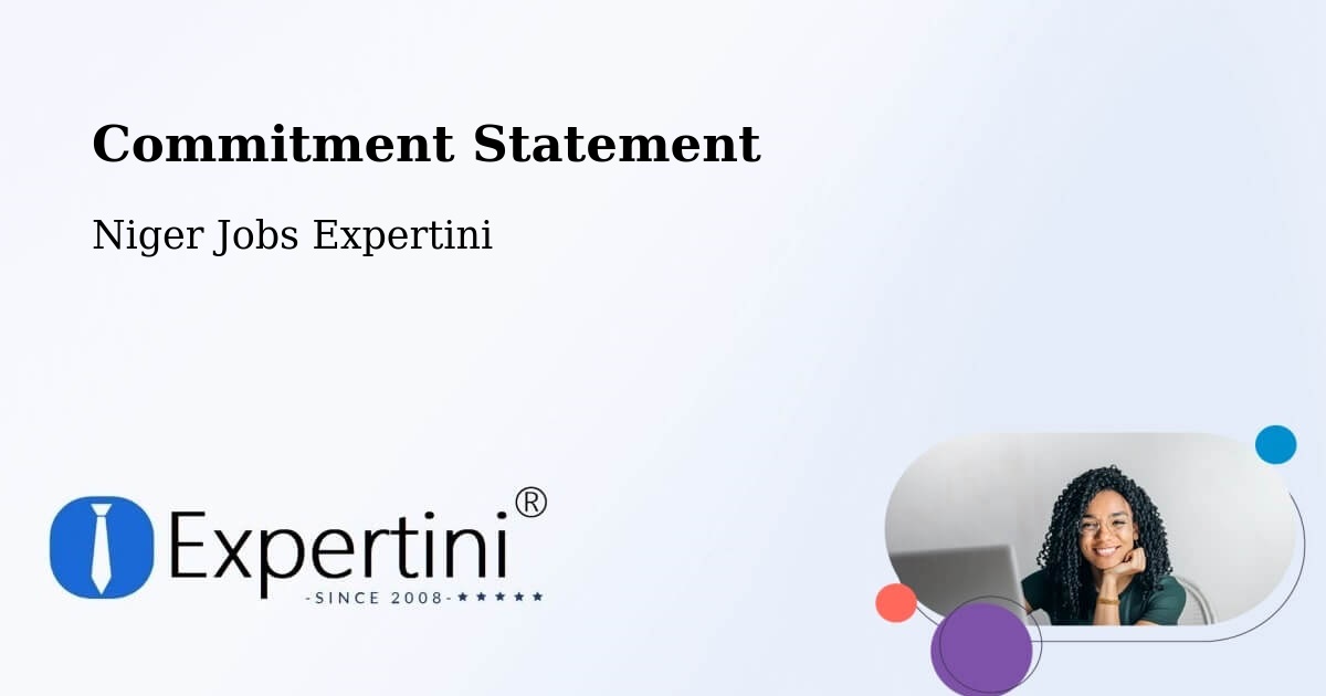 Corporate Commitment – Département De Dosso - Niger Jobs Expertini